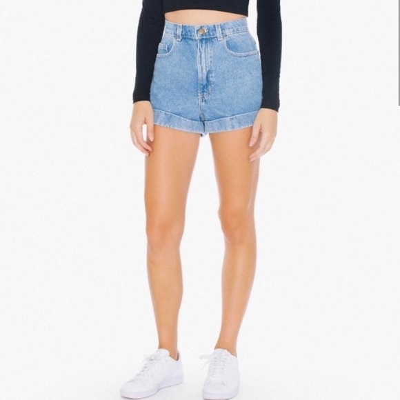 american apparel mom shorts